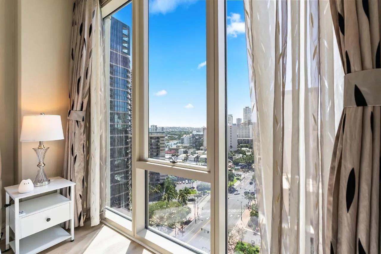 Allure Waikiki Condo ホノルル 0*,